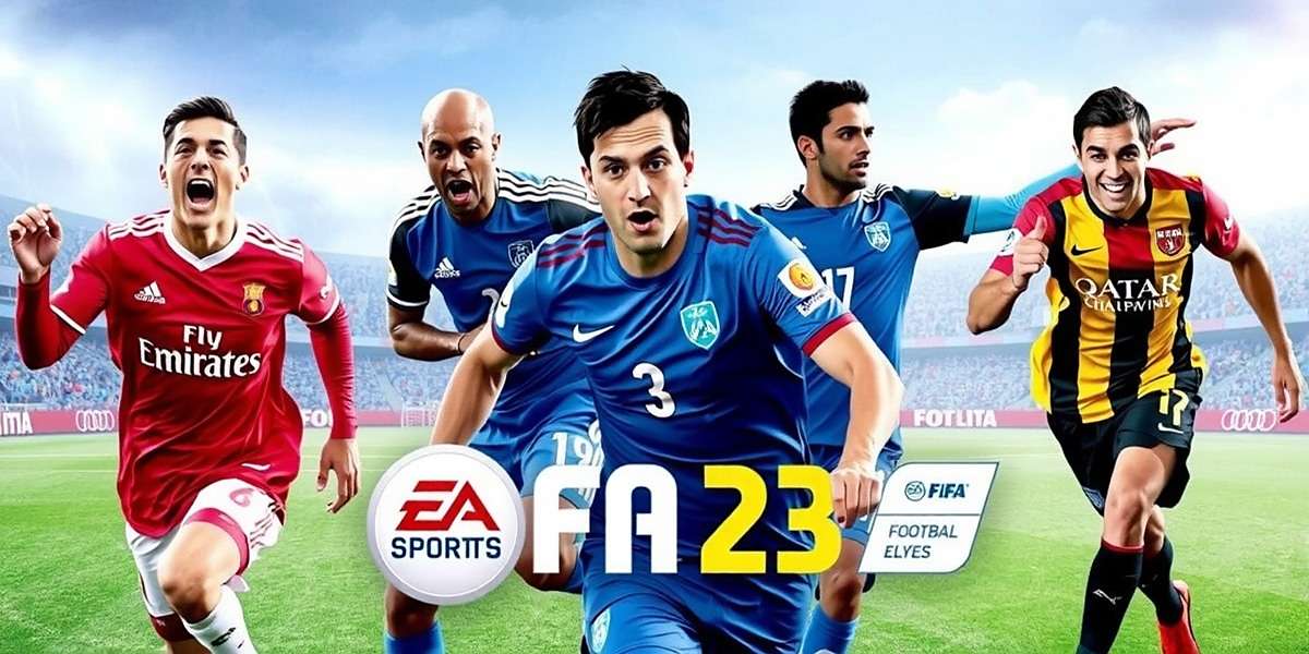 FIFA 23 cover featuring star players including Indian football stars